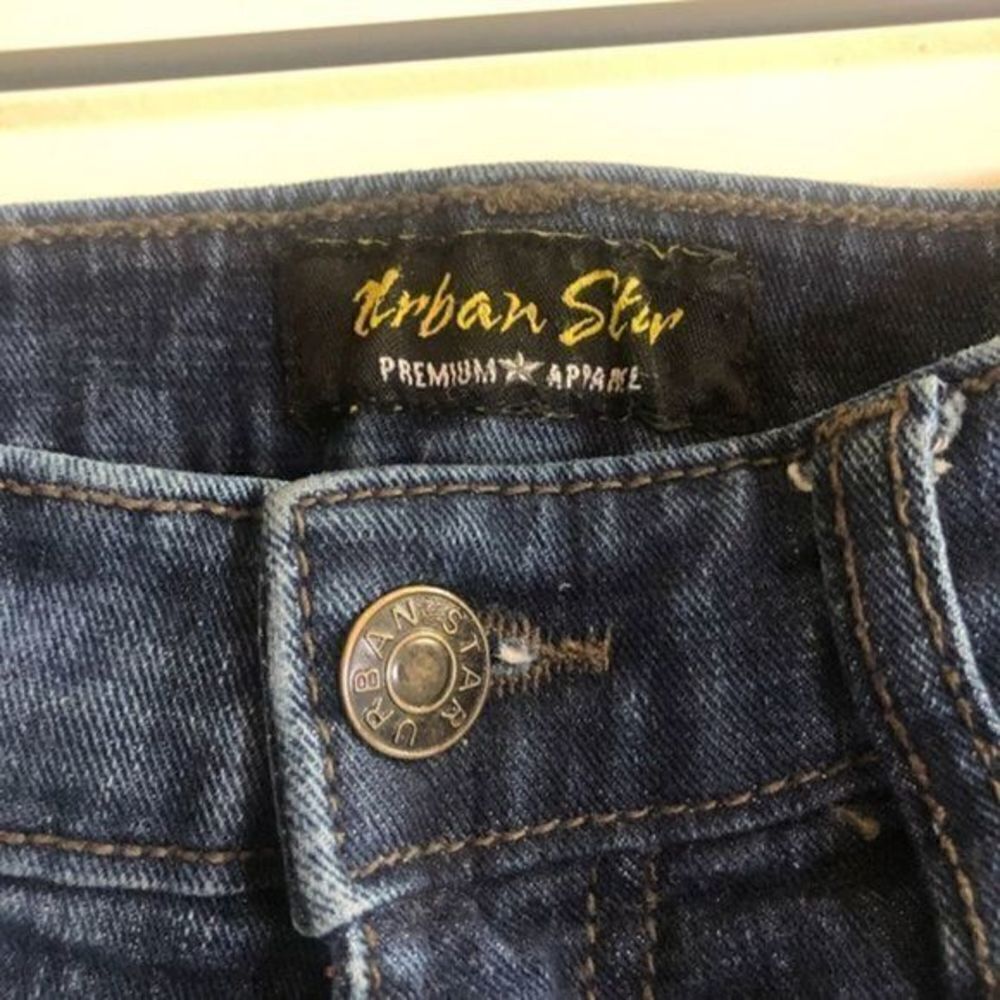 Urban Star Mens Dark Wash Straight Leg Jeans Size 32x34 - Picture 4 of 7